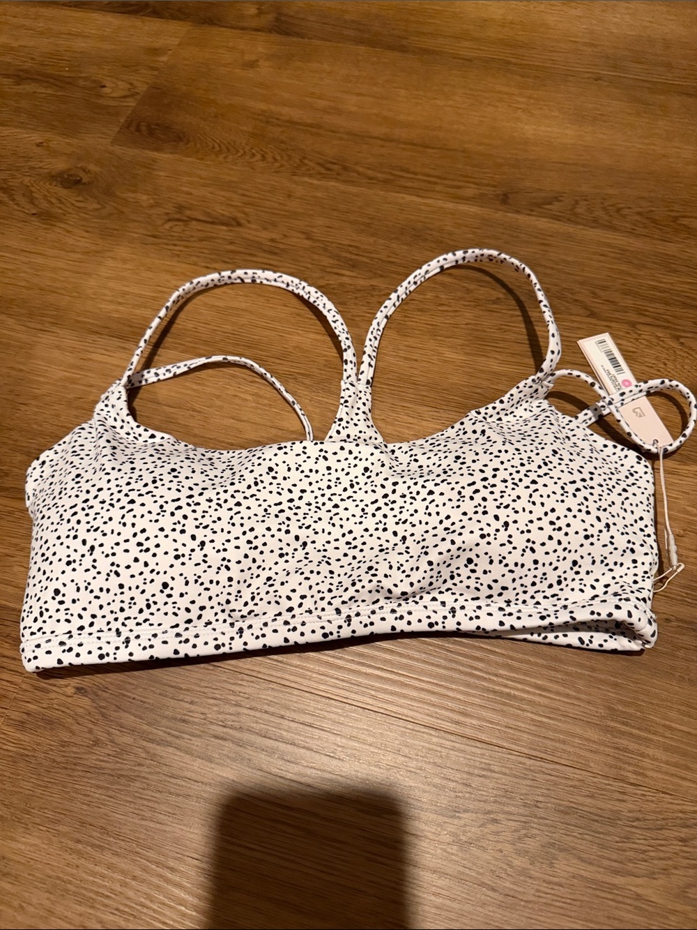 BuffBunny White Speckled Bralette